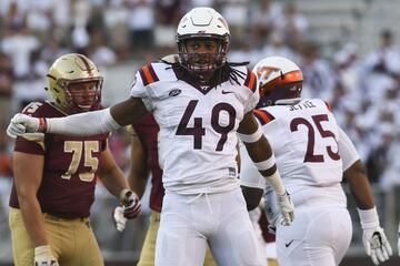 Con el pick global número 10, los Oakland Raider eligen a... Tremaine Edmunds, linebacker egresado de Virginia Tech.