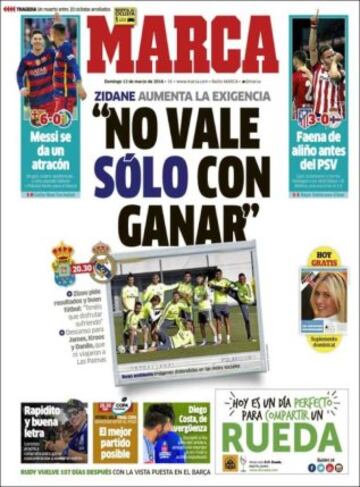 Portadas de la prensa mundial