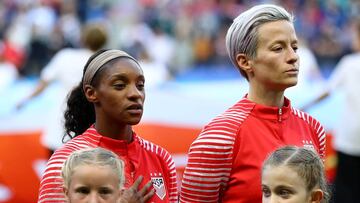 Trump, indignado con Rapinoe por no cantar el himno