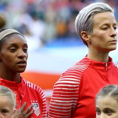 Trump, indignado con Rapinoe por no cantar el himno