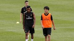 14/07/19 ENTRENAMIENTO REAL MADRID PRETEMPORADA GIRA MONTREAL 
 KUBO RODRYGO