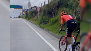 Un nueva marca en este famoso ascenso de Bogotá.