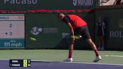 Hubo un segundo saque por abajo de Kyrgios que sí fue ace: Nadal hizo esto con la ‘provocación’