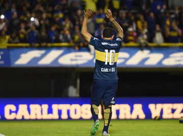 13 de julio de 2015 | El jugador argentino llen¨® la Bombonera en Buenos Aires con 45.000 almas.