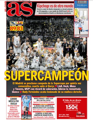 Las portadas de AS de septiembre