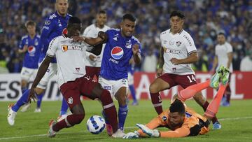 Millonarios lucha, pero Cano le da la victoria a Fluminense