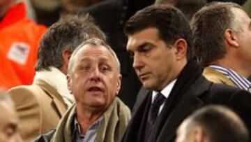 Cruyff: "Estoy contento con la derrota del Barça"