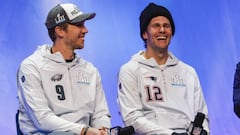 Philadelphia Eagles y New England Patriots, línea por línea
