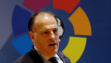 El presidente LaLiga, Javier Tebas.