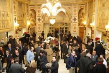 Grab ambiente en el Hotel Palace.