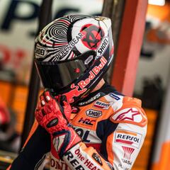 Márquez ya lidera en agua