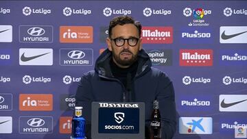 Bordalás: "Si encima se nos van jugadores la plantilla se debilita todavía más"