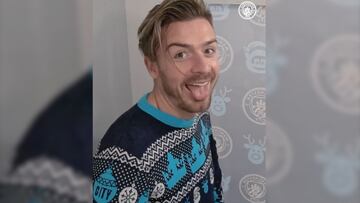 Grealish sorprende por Navidad a fanáticos de Manchester City
