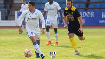 Imagen de un partido del Olivenza.