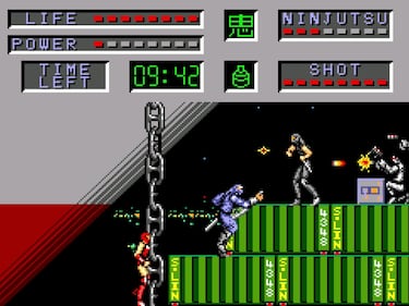The Cyber Shinobi: así era el desconocido e infravalorado juego de Master System