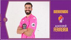 André Ferreira, nuevo portero del Real Valladolid.