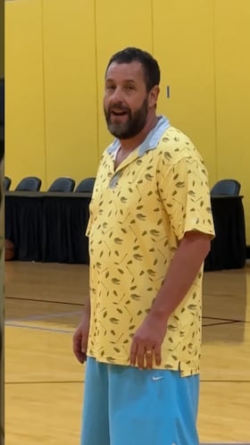 Hollywood y la NBA se mezclaron: Adam Sandler se une a Jaime Jáquez con el Miami Heat