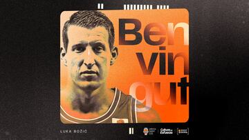 Luka Bozic, nuevo jugador del Valencia Basket.