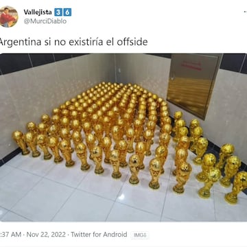 Los memes no tienen piedad con la Argentina de Messi