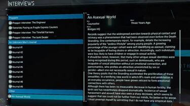 Death Stranding recibe críticas por su definición de la asexualidad