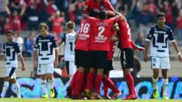 Xolos domina contra Pumas, pero no ha podido ganar en viernes