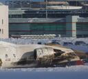 Impactante video del accidente aéreo en Toronto