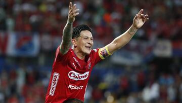 Germán Cano, delantero y goleador del DIM