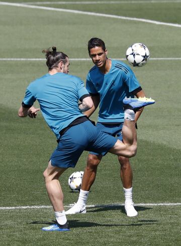 Gareth Bale y Varane.