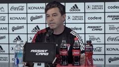 Gallardo en conferencia de prensa, en vivo: última hora y reacciones del DT de River