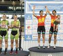 Leire Olaberria, mamá y campeona en el velódromo