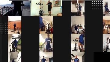 Independiente Medellín, entre spinning, pilates y risas