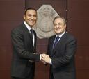 Florentino pide perdón a Keylor y el meta reclama más dinero