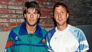 “Recuerdo a Cruyff gritando en los ejercicios porque Pep era diestro”