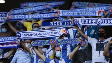 12/09/21 PARTIDO PRIMERA DIVISION
 ESPANYOL - ATLETICO DE MADRID
 SEGUIDORES