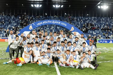 El Real Madrid ha conquistado la segunda UEFA Youth League de su historia al vencer al Brujas en los penaltis.