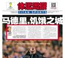 El Atlético de Madrid ya es portada hasta en China