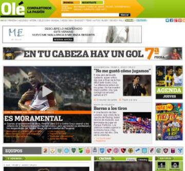 Portadas de la prensa extranjera