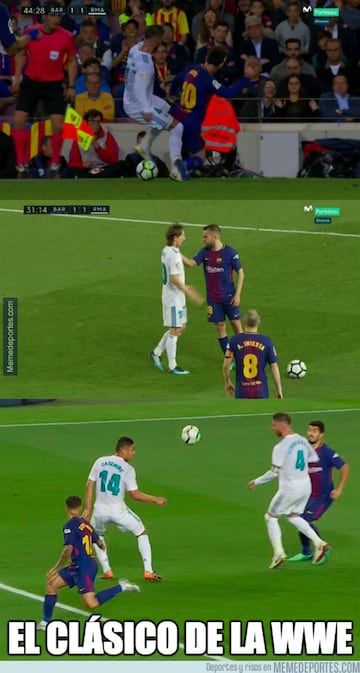 Los memes más divertidos del Barcelona-Real Madrid