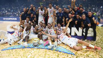 La Selección celebra el oro de Berlín