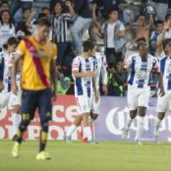 Con doblete de Jara, los Tuzos ganaron en casa