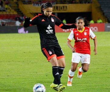 Partidazo en El Campín entre Santa Fe y América de Cali, por las semifinales del fútbol femenino.