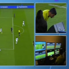 El VAR anuló el gol de Casemiro por fuera de juego de Benzema