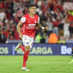 Santa Fe golea a Junior en su mejor noche en El Campín