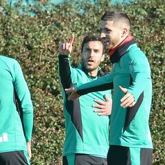 Sancet se reincorpora al grupo