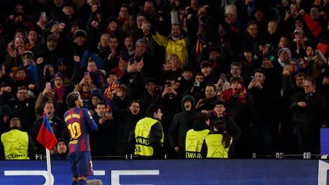 Lamine marca el camino