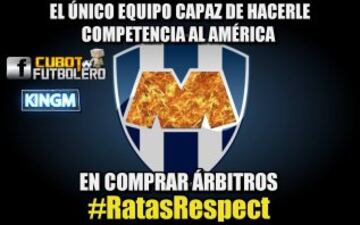 Pachuca se llevó la final de ida, pero Rayados se llevó los memes