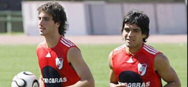 Falcao e Higuaín, una historia que nació hace 12 años en River