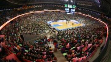 ESPECTACULAR. El Martín Carpena de Málaga volverá a llenarse para apoyar al Unicaja.