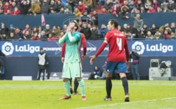 Las mejores imágenes que dejó el Osasuna vs Barcelona