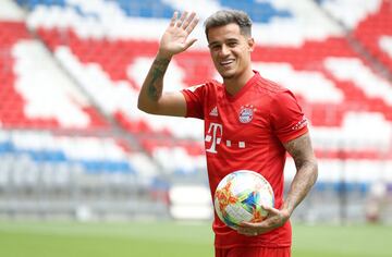 The Brazilian joined Bayern Munich on loan from Barcelona for the season for a fee of €8.5m.